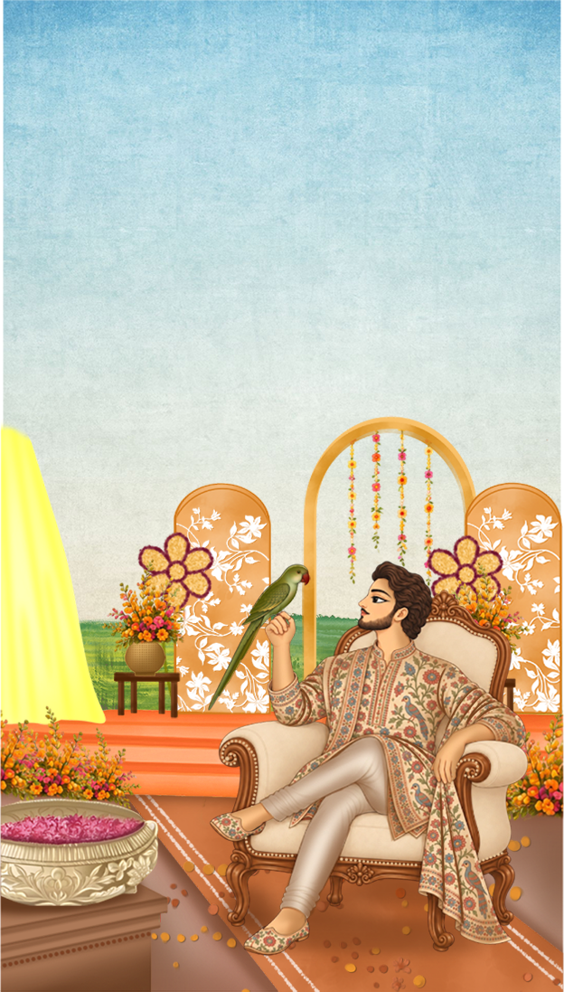 Pellikoduku Ceremony Scene Background